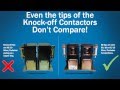 Are You Using Knock-Off Contactors? Find Out Why the Originals are Safer and More Cost-Effective! 💸