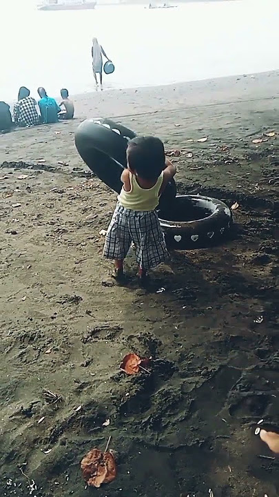 ##mandi di pantai pidana labuan Lombok bersama keluarga