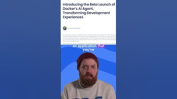 New Docker AI Agent! #docker #dockerai #aiagents
