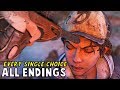 All endings  every single choice  the walking dead the final season episode 2