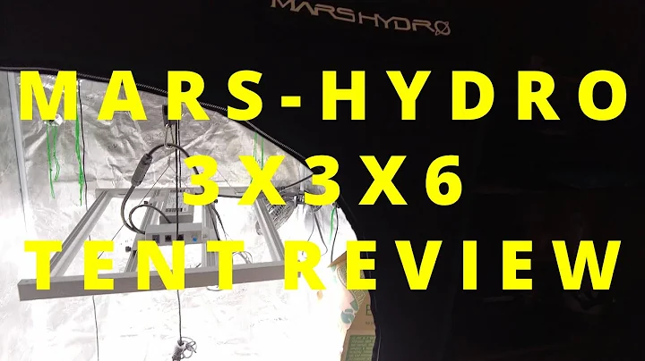 MARS-HYDRO 3X3X6 TENT REVIEW #marshydroreview