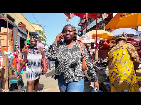 NIGHT AND DAY IN AFRICA STREETS GHANA ACCRA MAKOLA