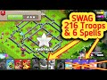 Dragon Escape Challenge 4 Troop Patrol | Easily 3 star with SWAG 216 troop &amp; 6 Spell Clash of Clans