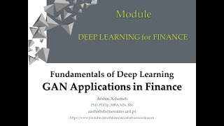 DL(4)-GAN Applications in Finance