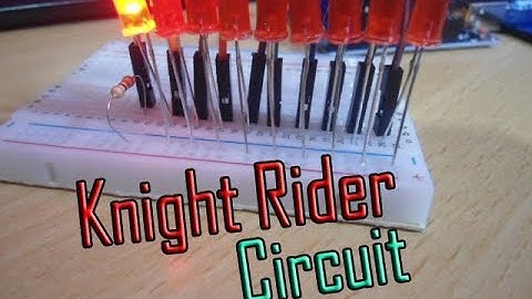 ESP32 FORTH KNIGHT RIDER