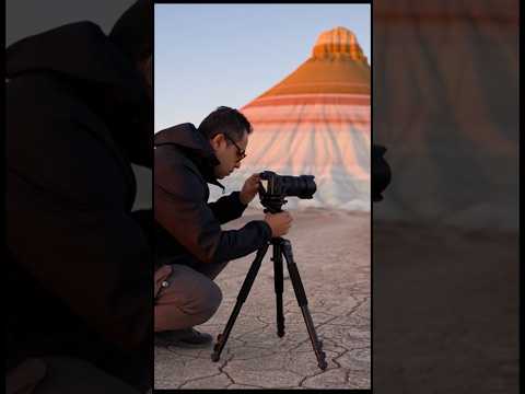 في إقليم مانغيستاو غرب كازاخستان ي طل جبل بوكتي كتحفة جيولوجية تبدو أقرب إلى مشهد من كوكب آخر