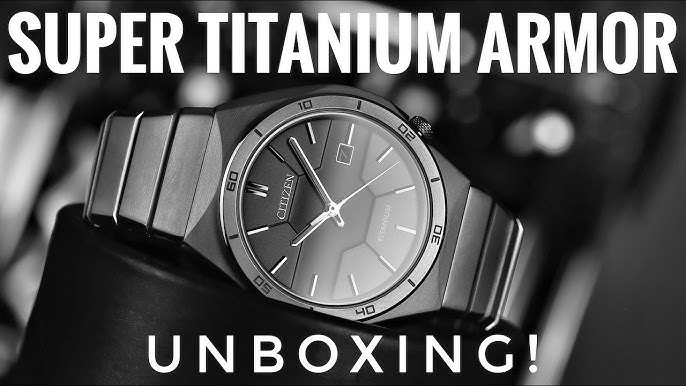 Unboxing 📦 Citizen Eco Drive Super Titanium (AW1640-83E) - YouTube