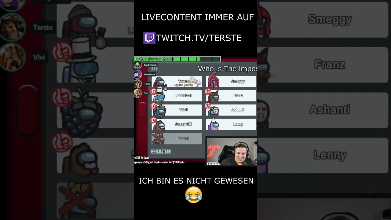 ICH BIN ES NICHT GEWESEN 😂 