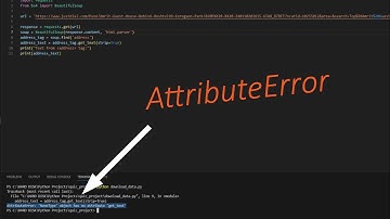 AttributeError: 