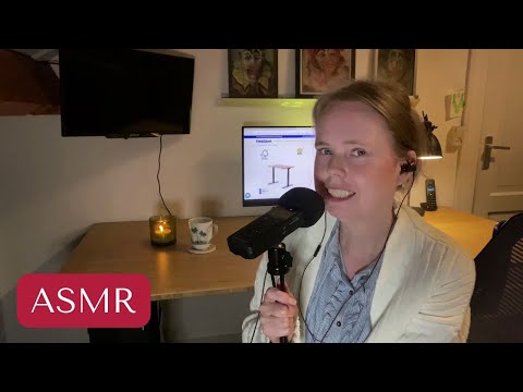 ASMR ~ Een Nieuw Bureau Van Flexispot! | Show & Tell Incl. Voice Over | ASMR Nederlands