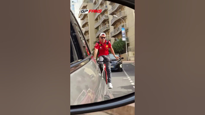 Gaat Leclerc dit jaar weer op de fiets naar het circuit?