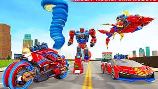 Shark Robot Car Game - Tornado Robot Bike Games 3D Game Hippo Studio Gameplay Latest Update