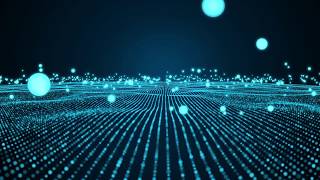 Abstract Particles background video -  Free motion background video