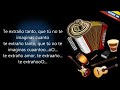 Te extraño tanto - Los gigantes del vallenato (Letra) 1080p Full Hd