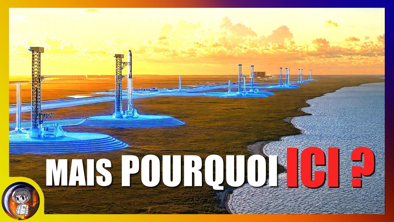 STARSHIP : Pourquoi SpaceX construit 10 PAS DE TIR dans un MARAIS ? - Le Journal de la Starbase #393