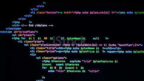 Programming stock video | IT Computer Science