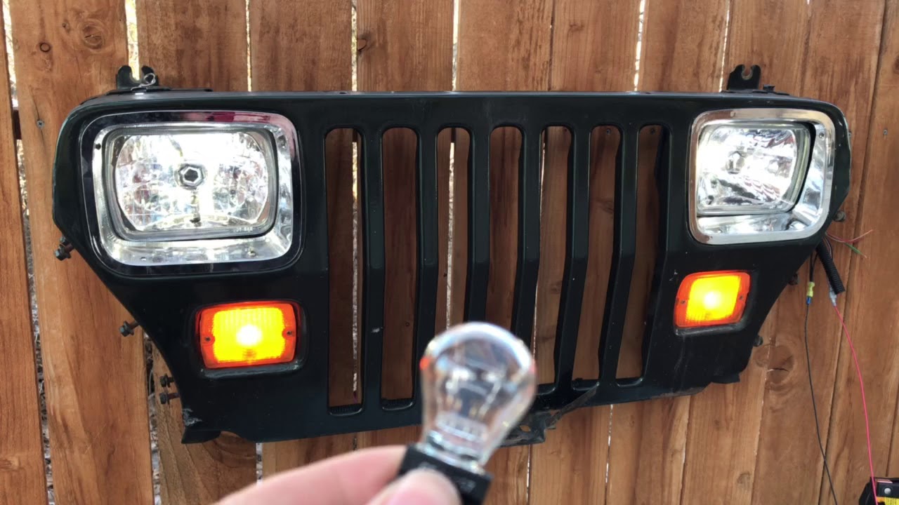 Jeep YJ Wrangler Grill Project for Patio Decoration - YouTube