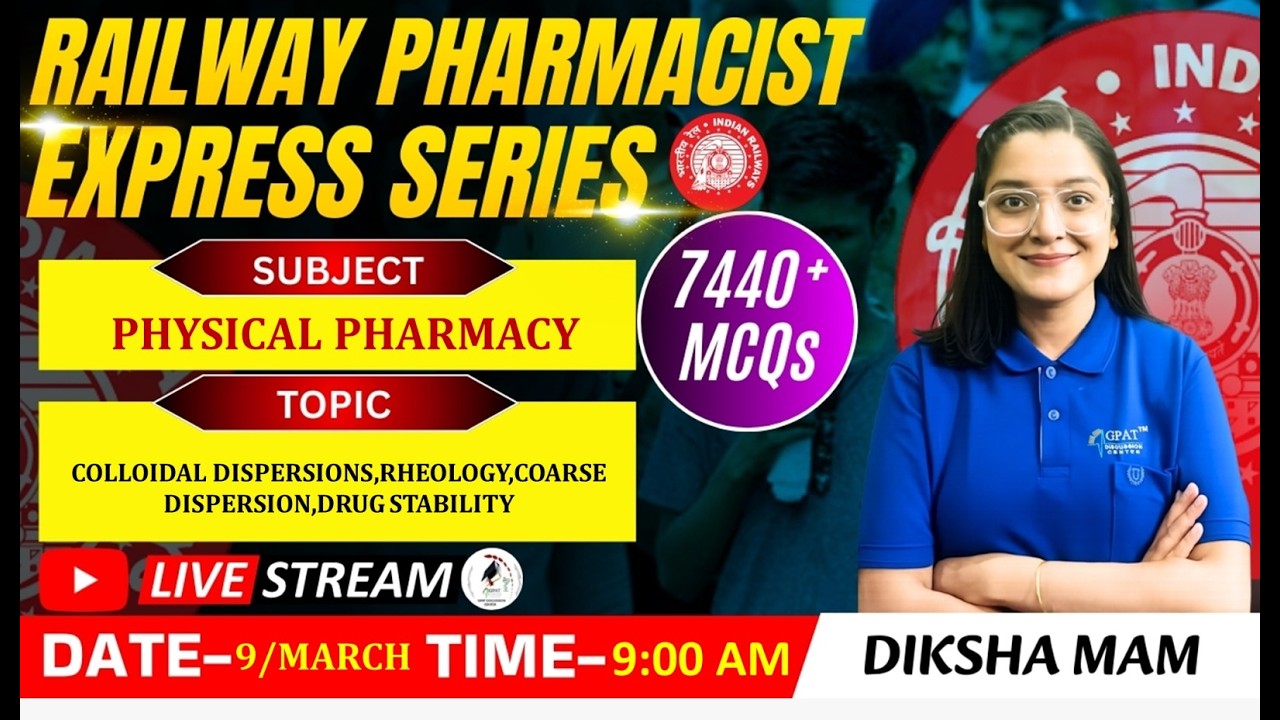 L-168 | Коллоидная дисперсия, реология, крупнодисперсная дисперсия | Фармацевт на железной дороге...