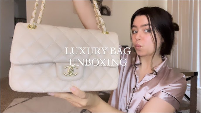 6th Dhgate Unboxing Review: Chanel Flap in Beige 