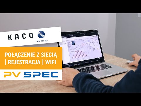 PV Spec | Podłączenie falownika do sieci, konfiguracja, rejestracja, WiFi - Kaco blueplanet ?