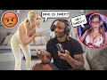 GAMING WITH GIRLS ONLINE TO SEE HOW MY GIRLFRIEND REACTS!! **INTENSE!!**