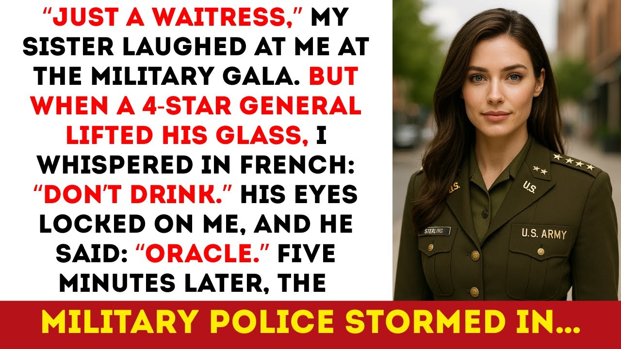 I Was Mocked By My Sister As A Waitress – Until I Said 3 Words In French To A 4-Star General…