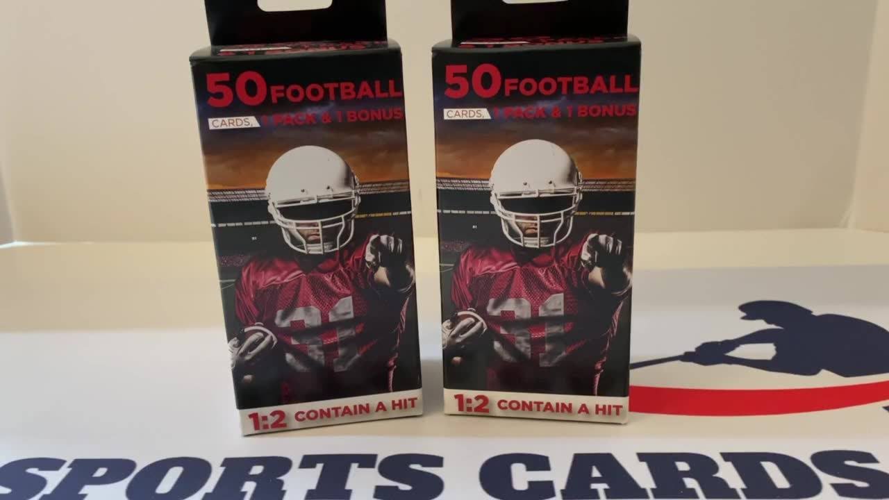 Fairfield Football Card Pharmacy Box Break! Big RC's Pulled! HOF Parade!