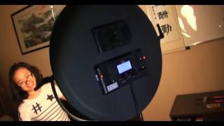 18 Inch FlapJack C 700RSV LED Edge Light, Color Temperature adjustment, Beam Angle Review   YouTube screenshot 5