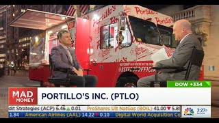 Portillo’s CEO Michael Osanloo on Mad Money with Jim Cramer screenshot 2