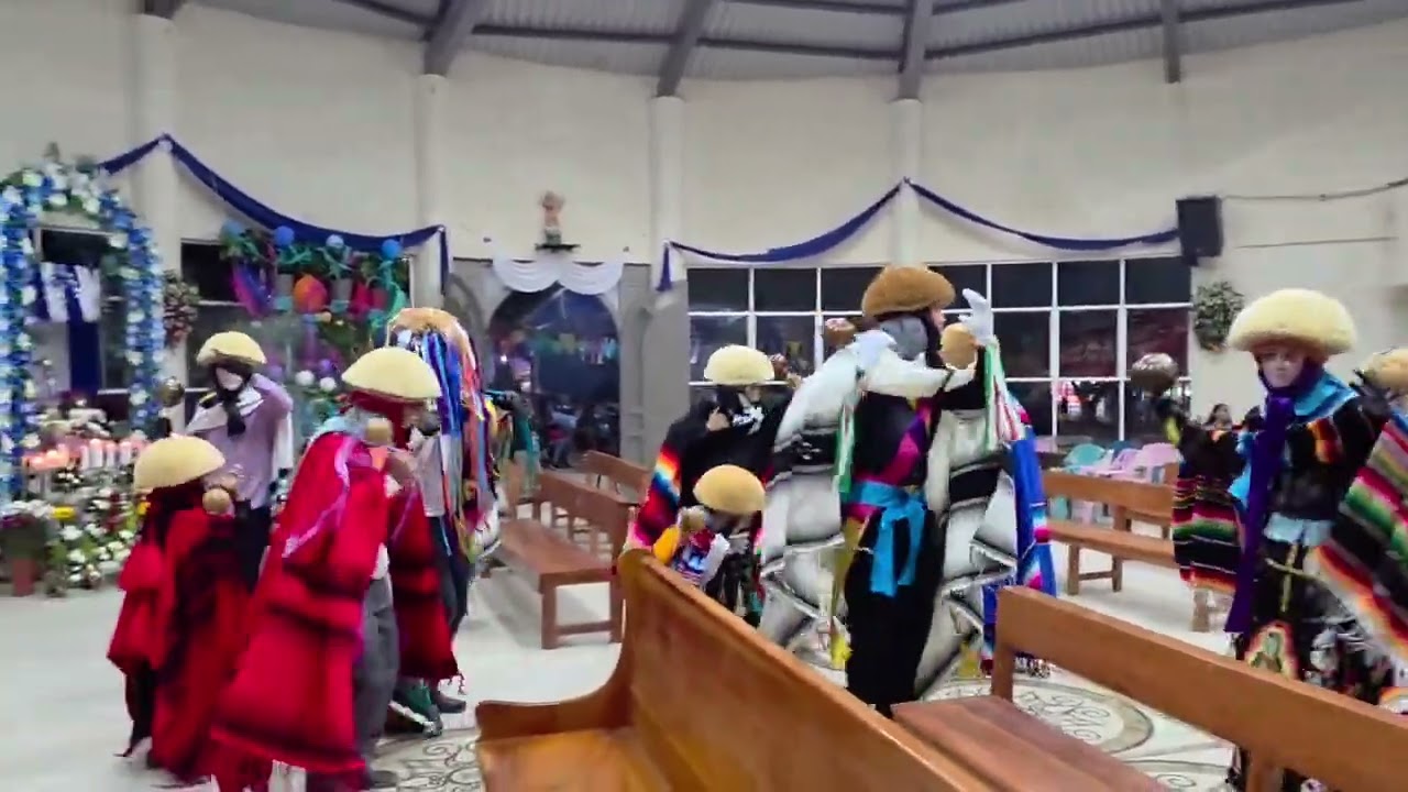 Grupo de parachicos luz de la Candelaria 