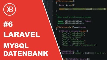 Laravel Tutorial für Anfänger | #6 MySQL Datenbank Setup