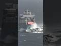 WOW WIPE OUT😳HUGE CARGO SHIP:CAUGHT ON CAMERA😱YACHT FLIP N SINK