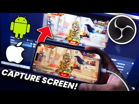 How to STREAM Phone Gameplay Screen in OBS (BEST QUALITY 2024)