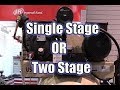 The Difference Between a Single Stage and Two Stage Air Compressor