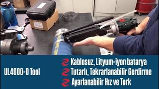 BAND-IT | UL4000-D Aleti: Ultra-Lok Bantların Kablosuz Montajı BAND-IT | UL4000-D Aleti: Ultra-Lok Bantların Kablosuz Montajı