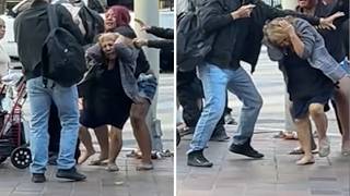 Woman charged in brutal attack on street vendor in downtown LA