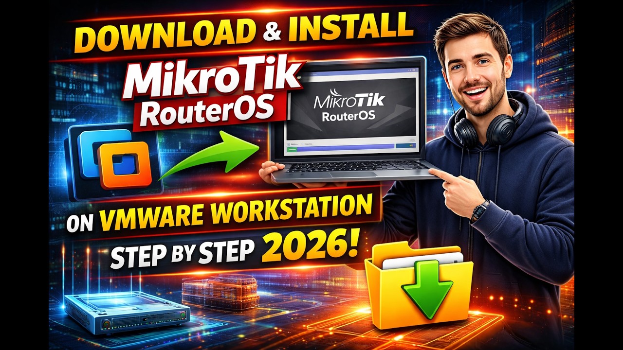 Vm Router Installation Steps How To Download and Install MikroTik Router OS on VMware Workstation ...