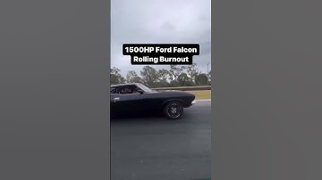 Mad Max 1500HP Ford Falcon Rolling Burnout
