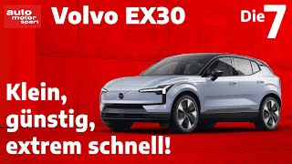 Volvo EX30: Klein, günstig, extrem schnell! I auto motor und sport