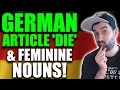 LEARN GERMAN  Grammar Basics  The Article Die  Feminine Nouns!  VlogDave