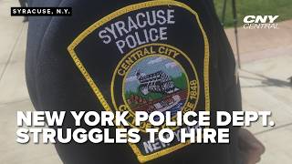 Syracuse Police staffing shortage could take years to fix, chief says