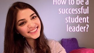 How to be a successful student leader