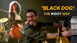 The REAL Way Led Zeppelin Got The 'Black Dog' Guitar Sound | Steal It From The Pros