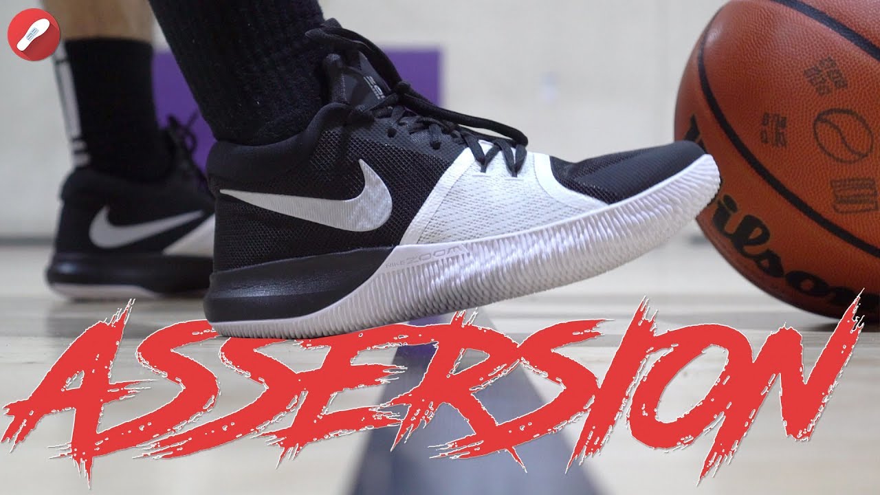 zoom assersion basketball shoes