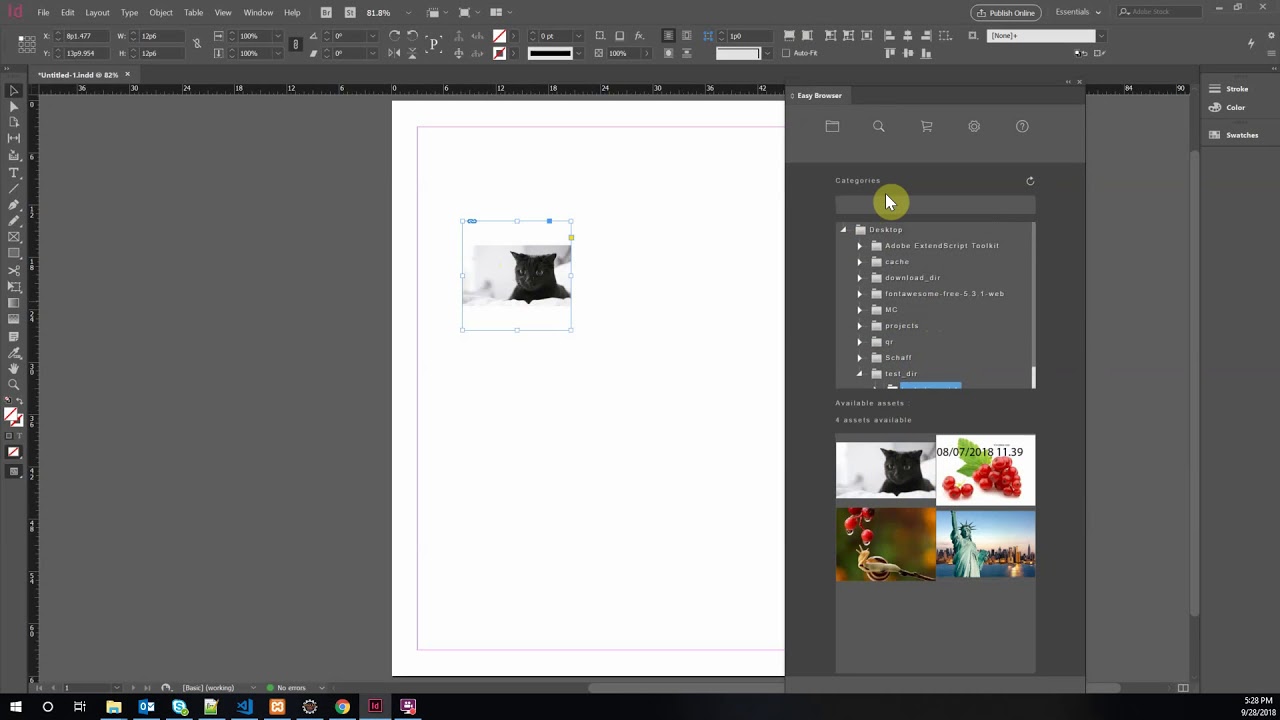 demo Adobe indesign