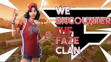 So I got matched against..... ( Natee Hill, Faze Jaomock, Faze Tennp0)