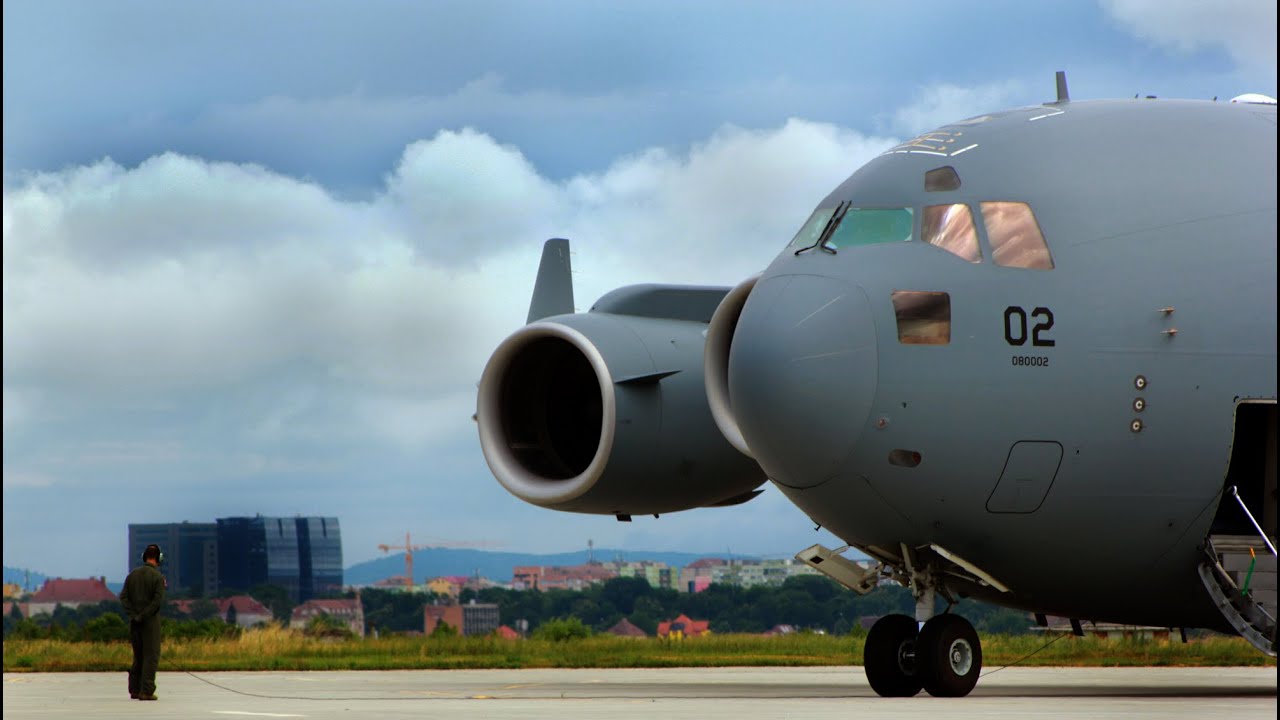 Boeing Globemaster C17 III in Sibiu/Hermannstadt (ICAO:LRSB IATA:SBZ)