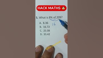 How To Calculate Percents In 5 Seconds ✅  #maths #educationalchannel #shorts