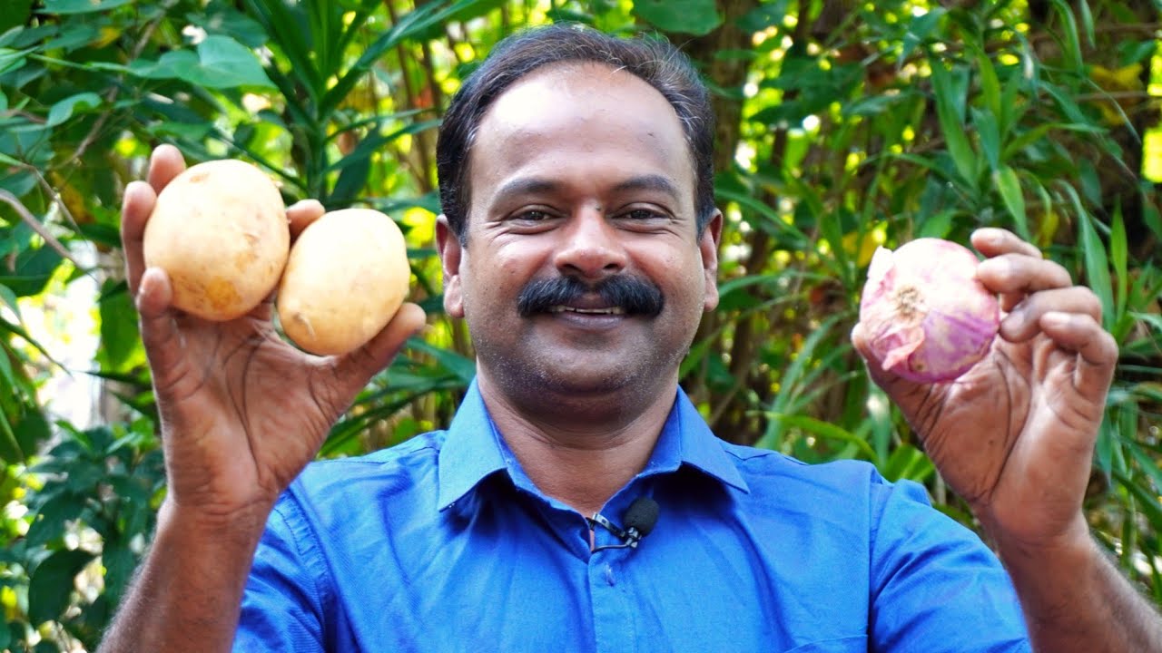 കിഴങ്ങും സവോളയും കൊണ്ട് ഒരു തനി നാടൻ തോരൻ 😋 | Kizhangu Thoran | Village Spices