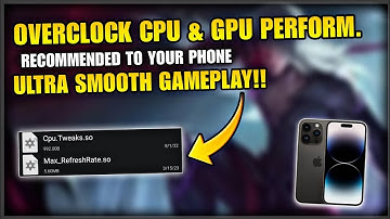 Update OverClock Cpu & Gpu Performance In Mobile Legends & Stable FPS [ Patch Jujutsu & Arlott ]